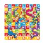 Large Snakes And Ladders Game - Roll Up Playmat 810X810MM