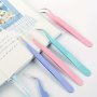 Versatile Metal Tweezers For Scrapbooking & Crafts - Ideal For Diy Albums Journals & Stickers Mixed Colors