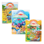 Melissa Puffy Sticker Bundle - Safari Ocean And Dinosaur