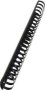 51MM Combbind 21 Loop Binders Black 50 Pack