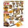 Ingco CJSLI1008 Jigsaw 5P Blade 20V Power Share And Cordless