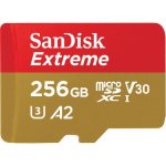 Sandisk Extreme 256GB Micro Sdxc 190MB S