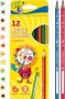 Bantex @school Triangular Colour Pencils Box Of 12