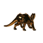 Little Aardvark 1 Candle Holder - Bronze