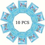 10-PACK Concentrated Bubble Solution Refill For Bubble Machine - Safe For Kids & Adults Ideal For Birthday Parties Summer Beach