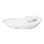@home Lacasa Serveware Platter White 37CM