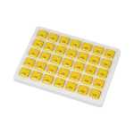 Yellow Gateron Phantom Switches 110 Pcs