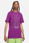 Nike M Nsw Tee Trend Iridescent Hbr - Bold Berry
