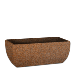 Premium Bolivia Plant Pot - Large 470MM X 480MM Rock With Tray