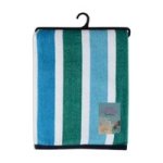 Beach Towel VELOUR.BLUE.4
