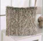 Smte Fluffy Pillow Covers Set Green With Keychain