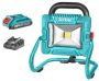 Total Tools 20V Lithium-ion Portable Lamp With Battery And Charger