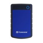 Transcend Storejet 25H3 Hard Drive Rugged Design 1TB 2TB 4TB Blue purple