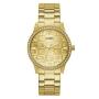 Guess G Check Gold Tone Analog Ladies Watch GW0292L2