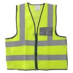 High Visibility Reflective Vest Lime Large