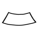 Nissan 1400 Front Windscreen Rubber