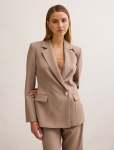 Erin Asymmetrical Blazer - 16 Oak Suit