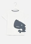 PoP Candy Printed Dino Tee - White
