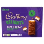 Cadbury Delights Hazelnut & Caramel Soft Nougat 110G