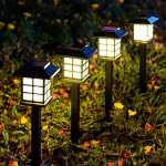 Garden Solar Lights Lantern Set Of 3