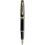 Waterman Expert Medium Fountain Pen Black And Gold