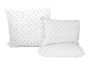 Super Soft 2PC Silk Mat Standard Pillows And Continental Pillow Combo Pack