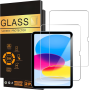 2 Pack Screen Protector Compatible With Ipad Air 5TH 4TH Generation 10.9IN