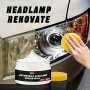 Headlight Restoration Kit - Quick Brightening & Scratch Repair Polishing & Coating Agent For Car Lights