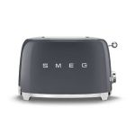 Smeg 2 Slice Toaster – Grey