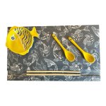 Sushi Platter - Blue Fish Pond Yellow Fish