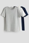 3 Pack Cotton Jersey T-shirts - Multi