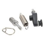 Drum Tread Hammer Spring Hook Set Easy Assemble Metal Drum Kit Accessories Tensioner Black For Bass Drum Pedals