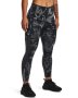 Women's Ua Fly Fast 3.0 Printed Ankle Tights - Black / Md