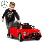 Kids Electric Ride On Car Mercedes Gtr Red 12V
