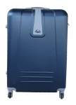 Smte Blue Star 1 Piece Sleek Luggage 20 Dark Blue With Keychain