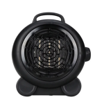 Adjustable Thermostat 3 Modes Fan Heater 1831513