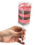 Pack 10 Push Pops Heart 8X5CM