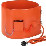 55 Gallon Drum Pail Heater Pad Band With ??? Digital Display Silicone Barrel Heat Pad Warmer Electric 10 Inch Bucket Heating TAP