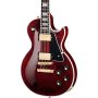 '70S Les Paul Custom Electric Guitar - Wine Red