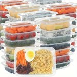 10PCS 22OZ Reusable Meal Prep Containers With Lids - Leakproof Bpa-free Plastic Food Storage Boxes For Healthy Meals & To-go Lun