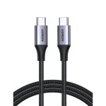 Ugreen Type-c To Type-c Braided Cable 240W 1 Metre – Grey