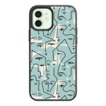 Custom Printed Tpu Cases - Apple Iphone 12 Apple Iphone 12 Pro & 39 Blue Line Face& 39 By