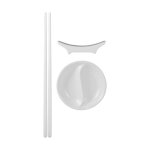 Maxwell & Williams White Basics Chopsticks 12-PIECE Porcelain Set AX0610
