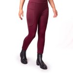 Gallop High-waist Pocket Silicone Knee Tights A9