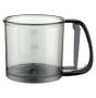 Charcoal Flour Sieve Cup & Manual Hand Crank