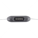 Electric Fence High Volt Timed Light Galv Dark Grey