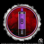 Hookah Dtl 40K Grape Ice 5MG