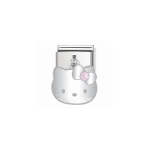 Composable Classic Hello Kitty Cubic Zirconia Pink Silver Link