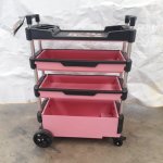 Kenko Kendo Foldable Hand Trolley Pink KEN90333-PNK