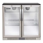 Swiss Two Door Under Counter Bar Fridge
